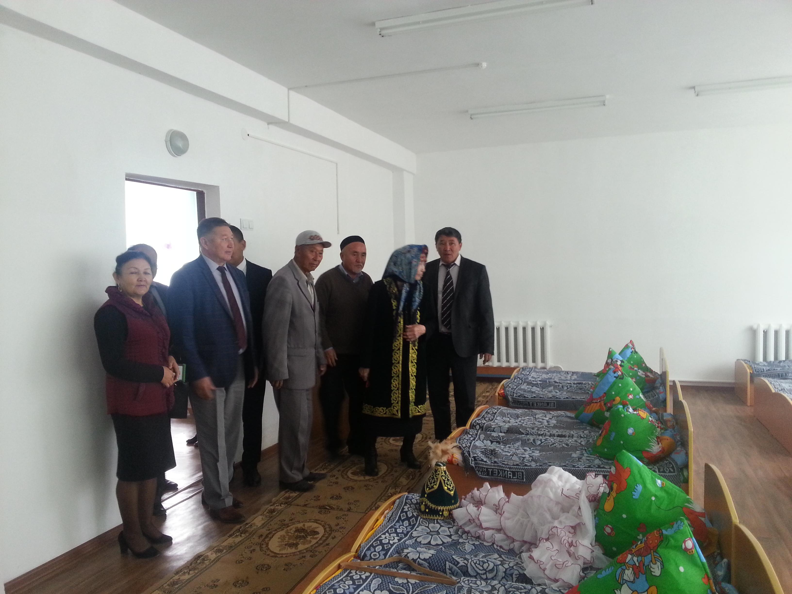 Мектеп жанынан "Аққу"шағын орталығынының ашылуы