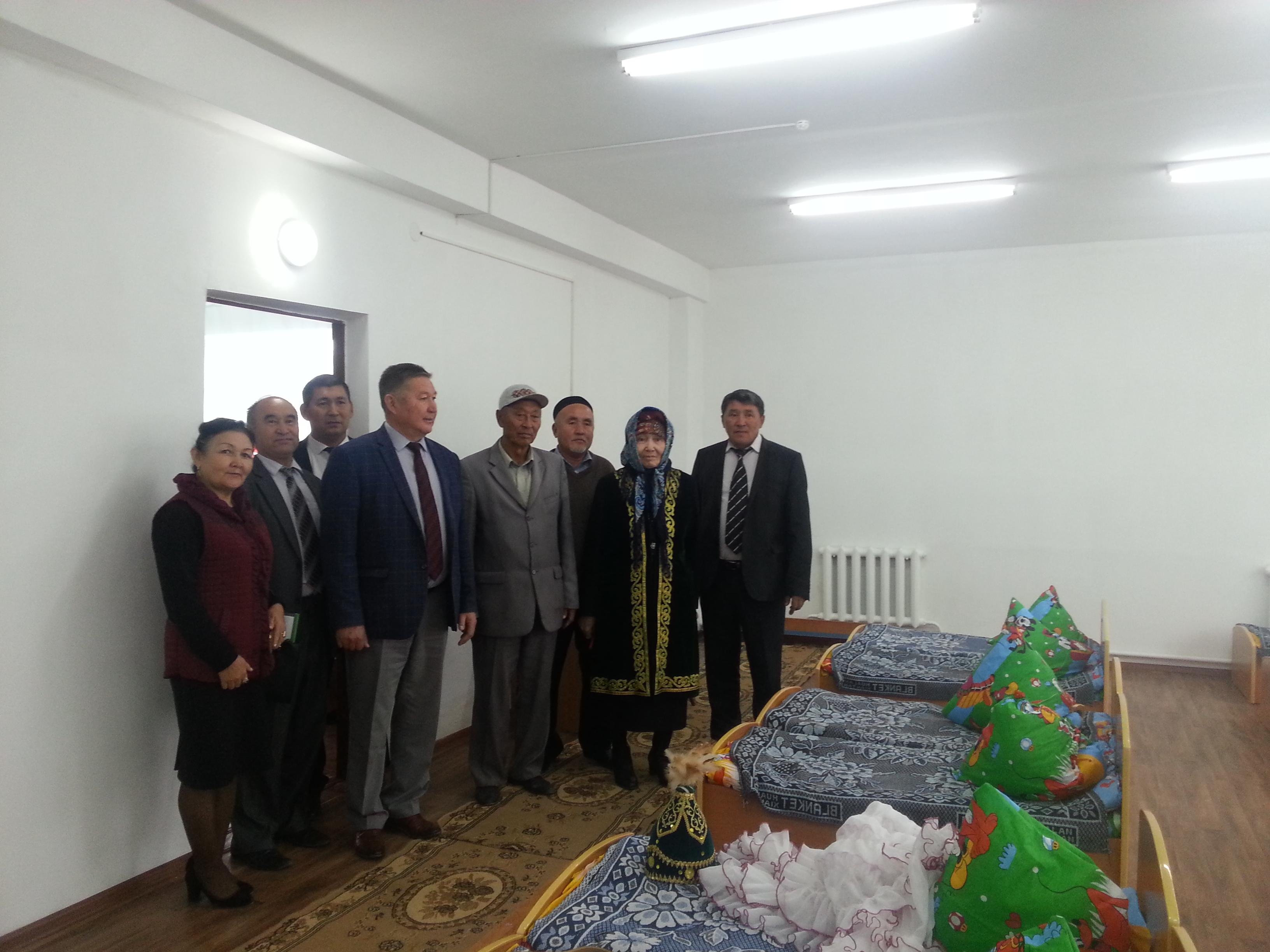 Мектеп жанынан "Аққу"шағын орталығынының ашылуы